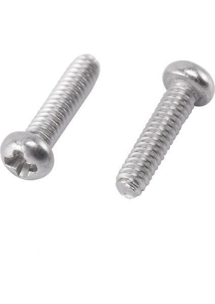 M2 x 8mm 304 Paslanmaz Çelik Yıldız Tava Başlı Vida Cıvatası 120 Adet (Yurt Dışından) indirimleri