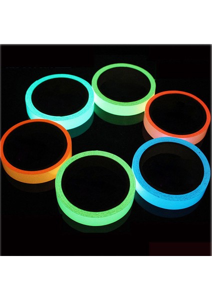 Aydınlık Bant Su Geçirmez Kendinden Yapışkanlı Karanlıkta Parlayan Güvenlik Sahnesi Ev Dekor (Yurt Dışından)