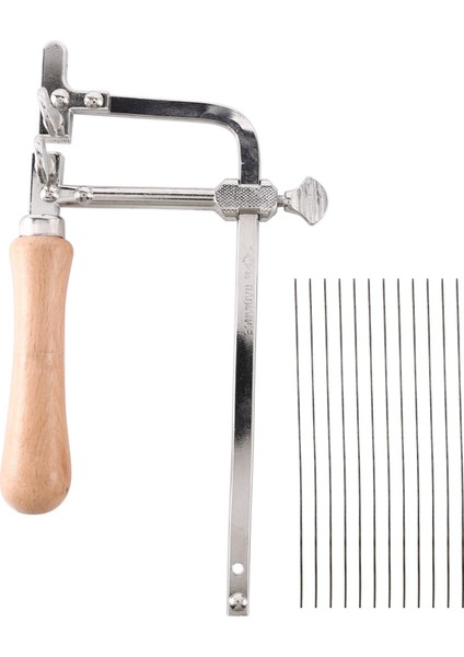 Profesyonel Yay Ahşap Saplı Takı Testere Çerçeve El Aletleri (Yurt Dışından)