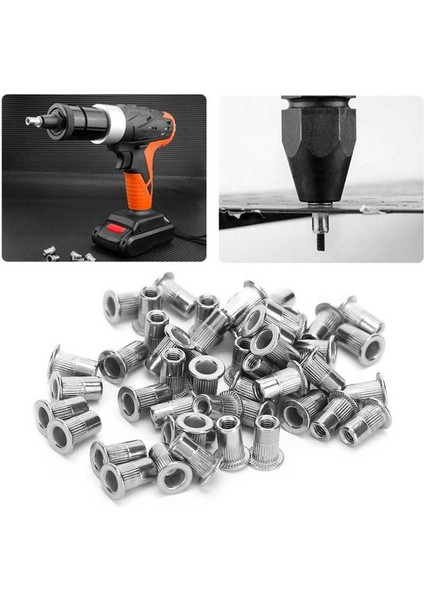 Perçin Somunu 50 Adet Paslanmaz Çelik Nervür M3 Bağlantı Elemanı Donanım Endüstriyel Malzemeler (Yurt Dışından) indirimleri