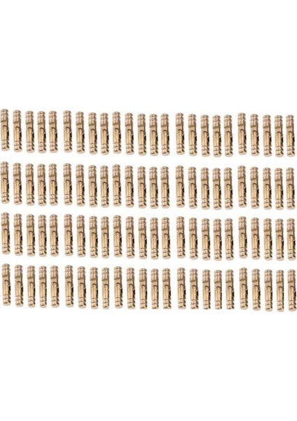 100 Adet Pirinç Gizli Menteşeler Takı Ahşap Kutular Dolap Görünmez Mobilya Menteşe 4*20MM (Yurt Dışından)