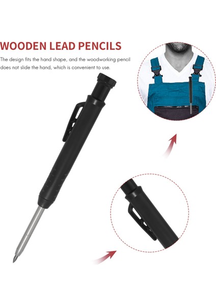 Çizim Kalemi-3 x Ahşap Işleme Kalemleri (Mavi, Kırmızı, Siyah) 3 Kutu x Yedek (Sarı, Kırmızı, Siyah)-Gösterildiği Gibi (Yurt Dışından) modelleri