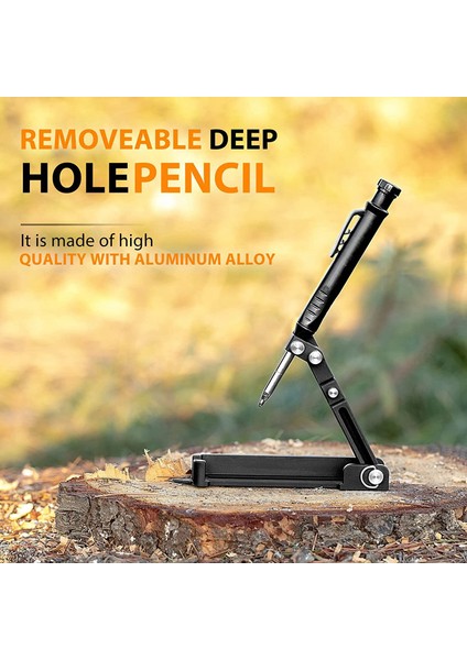 Çok Işlevli Kazıma Aleti-Inşaat Kalemi-Derin Delikli Kalemle Scribe Aleti, Dıy Ağaç Işleme Scribe Ölçer Scriber (Yurt Dışından) fırsatları