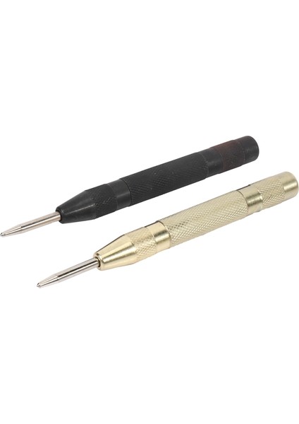 Adet Otomatik Merkezi Zımba Aleti, 5 Inç Yaylı Kırma El Aleti, Yastık Kapaklı ve Ayarlanabilir Darbe - Altın, Siyah, Gümüş (Yurt Dışından) modelleri