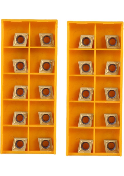 20 Adet Karbür Uç CCMT09T304 CCMT32.51 US735 Metal Torna Aracı Araçları Torna Aracı Ccmt 09T304 Yüz Freze Ter Cnc Aracı (Yurt Dışından)