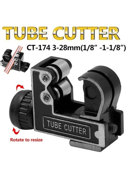 Mini Plastik Tüpler Kesici 3-28MM Alüminyum Bakır C Tipi Boru Kesici Küçük Boru Kesici Alet (Yurt Dışından) modelleri
