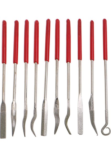 10 Adet 3X140MM Elmas Iğne Seti Seti Ince Dosyalama Parlatma Metal Taş Cam Seramik Ahşap Oyma El Sanatları Dosyaları (Yurt Dışından) fiyatları