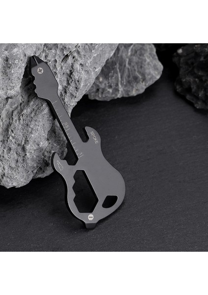 12'si 1 Arada Çok Fonksiyonlu Elektro Gitar Ince Kesme Edc Araç Kartı Taşınabilir Ev Acil Durum Kombinasyonu Tamir Araçları (Yurt Dışından)
