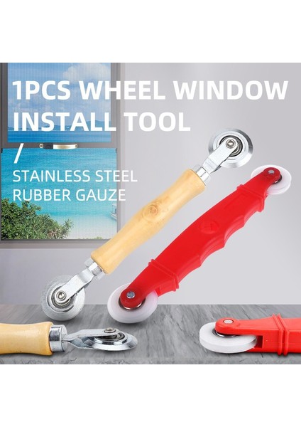 Adet Gazlı Bez Tekerlek Pencere Kurulum Aracı Sineklikli Kapı Pencere Kurulumu El Spline Rulo Haddeleme Aracı Ev Gereçleri (Yurt Dışından) fırsatları