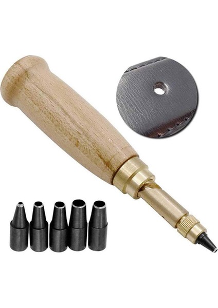 Kemer Delgeç-1*delik Delici 6*delgeç Kafası-Kahverengi ve Siyah (Yurt Dışından)