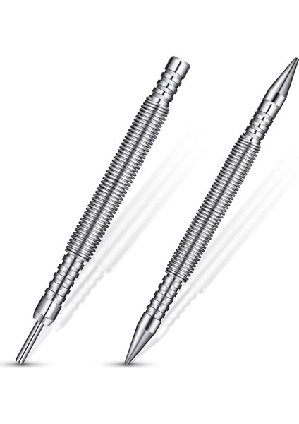 Adet Menteşe Pimi Aracı 1/32 2/32 Inç Çekiçsiz Pogo Pimi Yumruk Kapı Menteşesi Pimi Temizleme Aracı Küçük Bahar Merkezi Yumruk (Yurt Dışından)