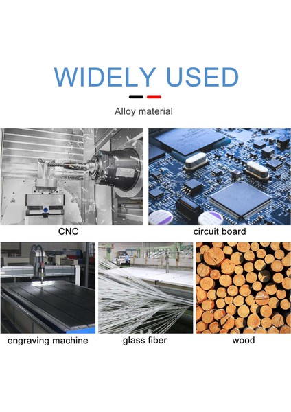 10 Adet 0.6mm Caide End Mill Kesici, Süper Nano Mavi Kaplamalı Freze Kesici Gravür Freze Uçları, 1/8 Inç Şaft (Yurt Dışından) indirimleri