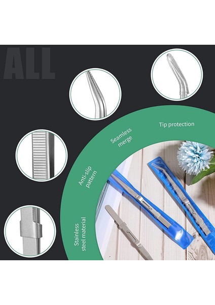 Hassas Lehimleme Cımbız Esd Anti-Statik Endüstriyel Elektronik Cımbız Araç Seti Takı Yapımı El Sanatları Için (Yurt Dışından)