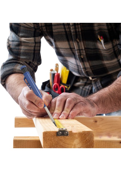 Ahşap Kalemi-2 x Mavi Ahşap Işleme Kalemleri 4 Kutu x Yedek (12 Siyah/6 Sarı/6 Kırmızı)-Fotoğraf Rengi C (Yurt Dışından) modelleri