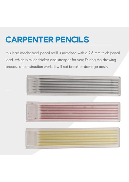 Ahşap Kalemi-2 x Mavi Ahşap Işleme Kalemleri 4 Kutu x Yedek (12 Siyah/6 Sarı/6 Kırmızı)-Fotoğraf Rengi C (Yurt Dışından) fırsatları