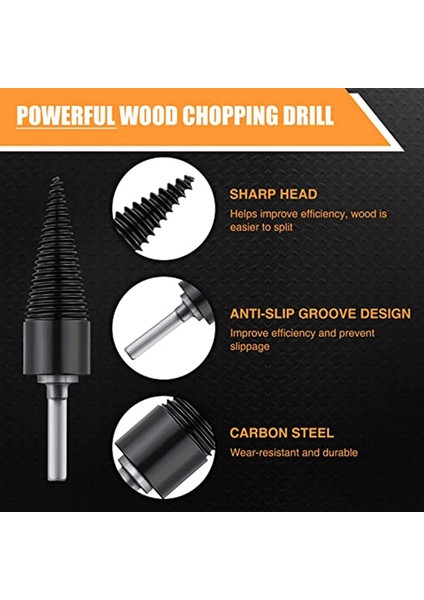 Ahşap Ayırıcı Matkap Ucu Çıkarılabilir, Taşınabilir Ahşap Kesme Aleti, El Matkabı Ahşap Kesme Malzemeleri Için Uygun A (Yurt Dışından) fırsatları