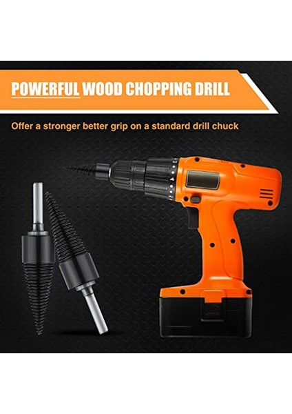 Ahşap Ayırıcı Matkap Ucu Çıkarılabilir, Taşınabilir Ahşap Kesme Aleti, El Matkabı Ahşap Kesme Malzemeleri Için Uygun A (Yurt Dışından) indirimleri