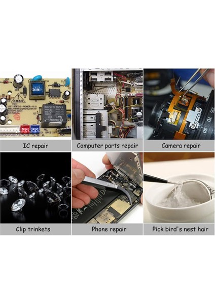 Adet Anti-Statik Ters Seramik Cımbız Ic Smd Smt Ters Cımbız Isıya Dayanıklı 1000 Derece El Aletleri Siyah (Yurt Dışından) fırsatları