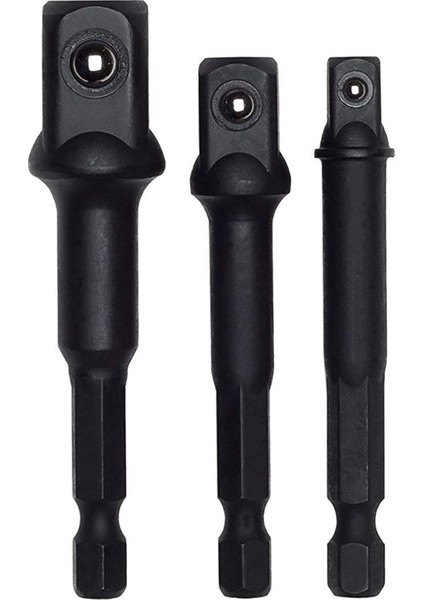 Darbe Sınıfı Soket Adaptörü/uzatma Seti, Matkabı Yüksek Hızlı Somun Tornavidasına Dönüştürür 1/4 Inç, 3/8 Inç ve 1/2 Inç Sürücü (Yurt Dışından) fiyatları