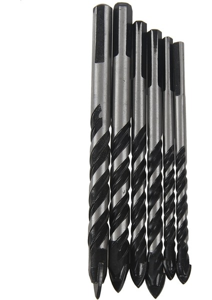 12PCS Seramik Karo Matkap Uçları, Cam Için Duvar Matkap Uçları Seti, Boyut 6, 6, 8, 8,10,12MM ile Tungsten Karbür Uç (Yurt Dışından)