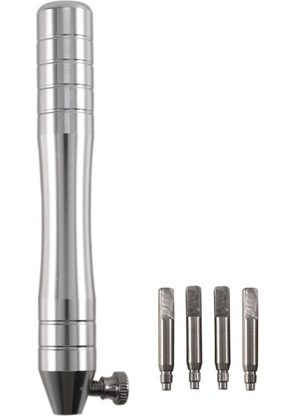 Paslanmaz Çelik Saat Taç Tüpü Ekleme Sökücü Açıcı Tutucu, Rlx Tudr Kasa Tüpünü Çıkarmak Için 4 Pimli (Yurt Dışından)