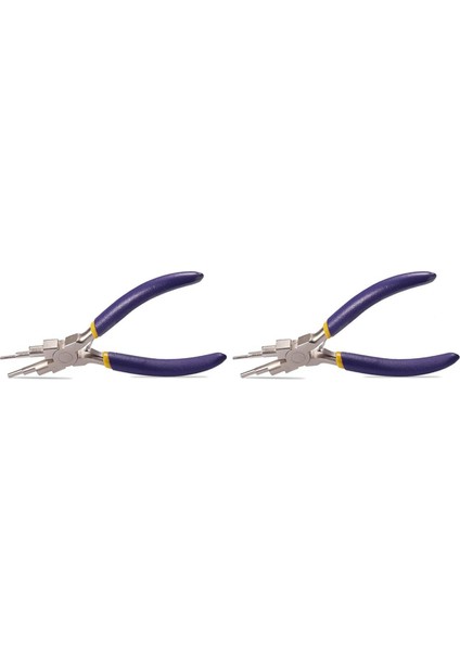 Adet Diy Nikel Demir Pense Karbon Çelik Yuvarlak Kargaburun El Aletleri Takı Aksesuarları Üretim Altı Bölümlü Pense (Yurt Dışından)