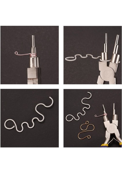 Adet Diy Nikel Demir Pense Karbon Çelik Yuvarlak Kargaburun El Aletleri Takı Aksesuarları Üretim Altı Bölümlü Pense (Yurt Dışından) modelleri