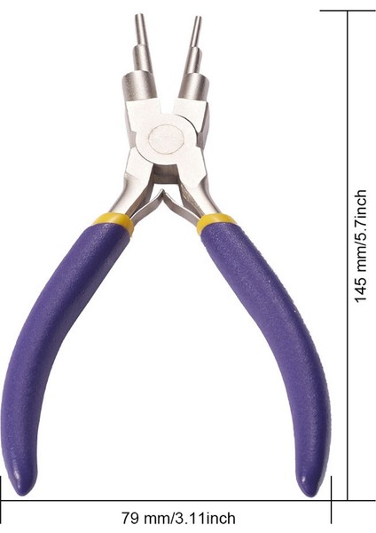 Adet Diy Nikel Demir Pense Karbon Çelik Yuvarlak Kargaburun El Aletleri Takı Aksesuarları Üretim Altı Bölümlü Pense (Yurt Dışından) indirimleri