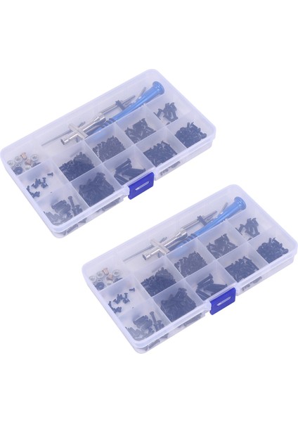 2x M2 M2.5 M3 Vida Wls 144001 1/14 Rc Araba Yedek Parça Vidaları Pan Başlı Vidalar Düz Başlı Vidalar Yarım Diş Vida (Yurt Dışından)
