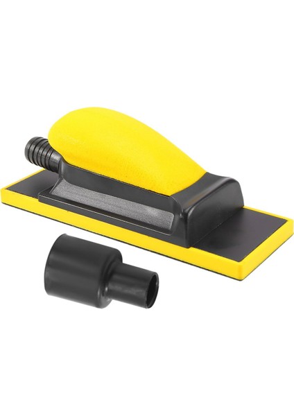 70X198MM Kuru Taşlama El Itme Tahtası Araba Macun Kül El Planya Dikdörtgen Vakum Zımpara Taşlama Kül Kurulu Aracı (Yurt Dışından)