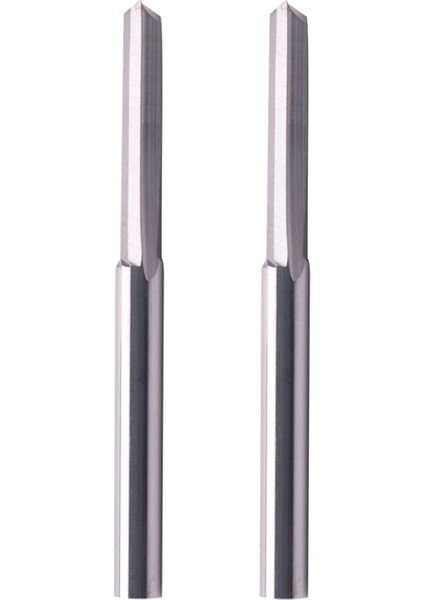 20 Adet 2 Flüt Cnc Freze Uçları 3.175MM Düz Yuvası Tungsten Çelik Freze Kesici Ahşap Mdf Plastik (Yurt Dışından) fırsatları