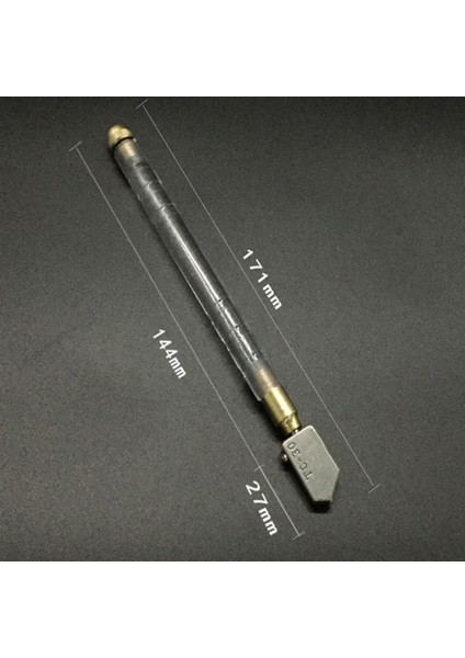 Adet Yükseltme Elmas Cam Kesici 2-19MM 175MM Caonization Tungsten Alaşımlı Gözlük Kesiciler El Aleti Cam Kesme (Yurt Dışından) fırsatları