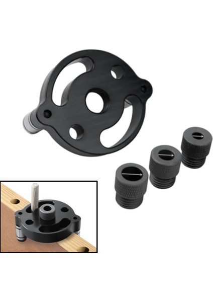 Dikey Cep Delik Jig Kendinden Merkezleme Dübelleme Jig, Set A (Yurt Dışından)