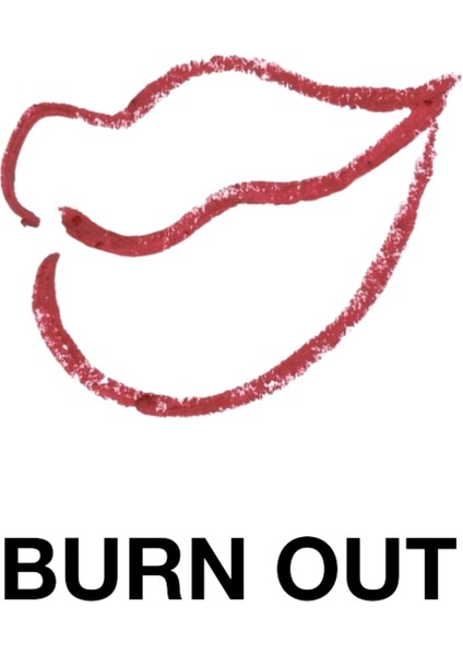 Dudak Kalemi, Suya Dayanıklı, Asansörlü, Waterproof Lıplıner- Burn Out fiyatları