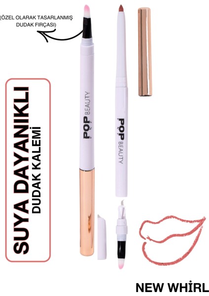 Dudak Kalemi, Suya Dayanıklı, Asansörlü, Waterproof Lıplıner- New Whirl