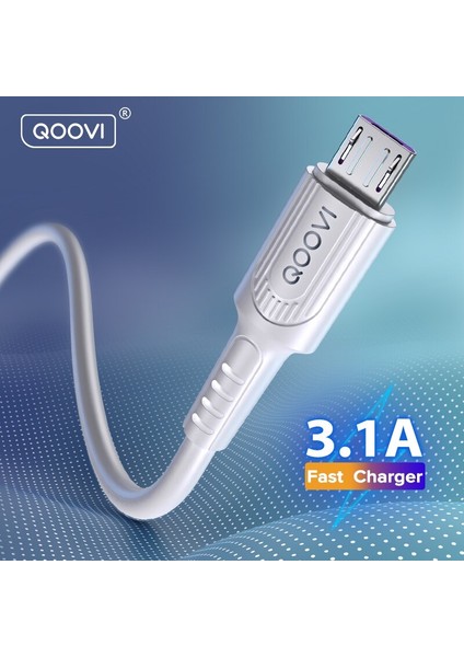 3A Mikro USB Kablosu Hızlı Şarj USB C Şarj Cihazı Tipi C Cep Telefonu Android Veri Kablosu iPhone Samsung S10 Xiaomi Redmi Huaweı (Yurt Dışından)