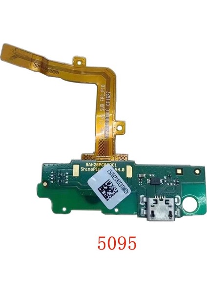 USB Şarj Portu Konnektörü Kurulu Flex Alcatel 5026 5032 5033 5060 5061 5090 5095 5099 6055 Flex Kablo Yedek Parça (Yurt Dışından)