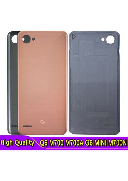 Yepyeni Lg Kılıfı Q6 Arka Pil Kapağı Arka Konut Kapı Kamera Lensi Değiştirme M700 Telefon Lg Q6 Pil Kapağı (Yurt Dışından)