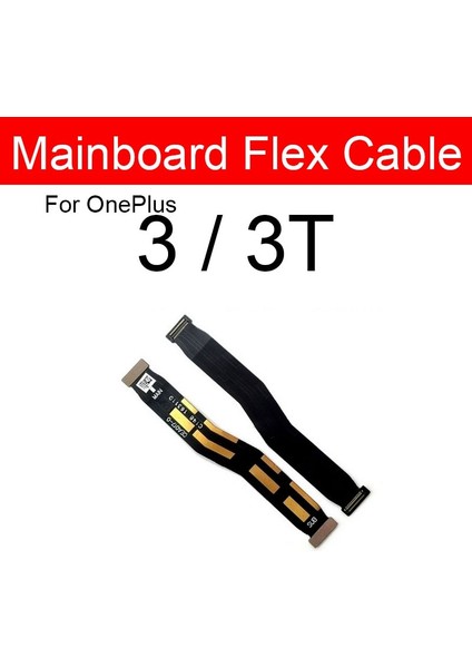 Anakart Konektörü Flex Kablo Oneplus 1 + 3 3t 5 5t 6 6t 7 7t Pro x Anakart LCD Ekran Şerit Kablo Yedek Parçalar (Yurt Dışından)