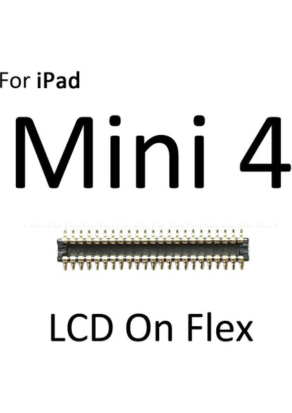 Dokunmatik Ekran LCD Ekran Fpc Konektörü iPad Mini 1 2 3 4 5 Anakart Anakart Üzerinde Kurulu Konektörü Flex Kablo (Yurt Dışından)
