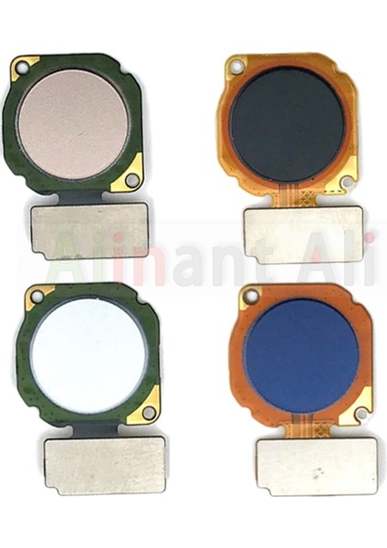 Orijinal Arka Ana Düğme Anahtar Bağlantısı Dokunmatik Kımlık Tarayıcı Parmak Izi Sensörü Flex Kablo Şerit Huawei P10 P20 P30 Lite (Yurt Dışından)