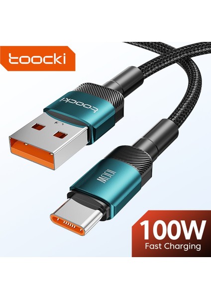 Toocki 6A USB C Tipi Kablo Huawei Onur Için 100W/66W Hızlı Şarj Şarj Cihazı USB C Veri Kablosu Kablosu Xiaomi Poco Oneplus Samsung (Yurt Dışından) fiyatları