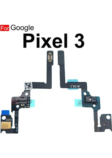 Google Piksel 3 Için 3xl Yakınlık Ortam Işığı Sensörü Gürültü Azaltma Mikrofon Mesafe Algılama Konektörü Flex Kablo Tamir (Yurt Dışından)