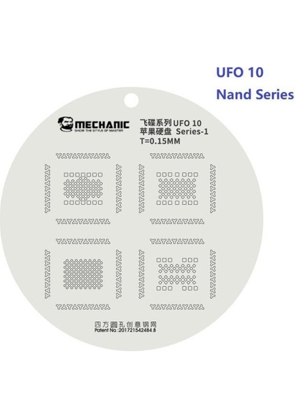 Mekanik Ufo LCD Ekran Ic Koruma Çelik Şablon iPhone 11 12 13 Pro Max Flex Kablo Parlatma Onarım Ekran Şablonu (Yurt Dışından)
