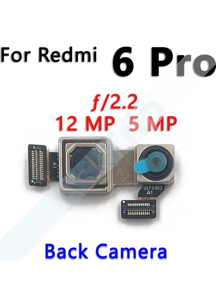 Orijinal Küçük Ön Kamera Flex Xiaomi Redmi Için Not 6 6A 7 7A Pro Artı Ana Büyük Arka Arka Kamera Modülü Şerit Flex Kablo (Yurt Dışından)