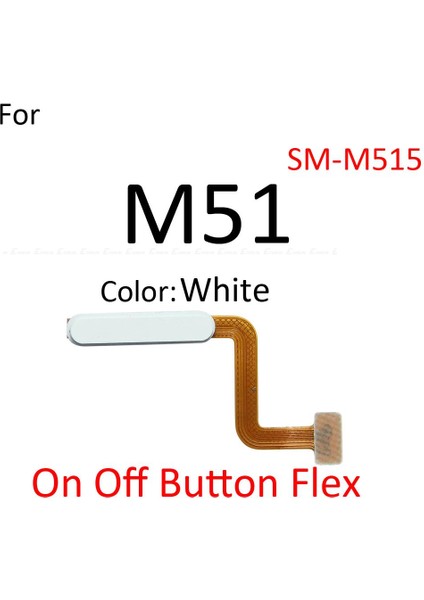 Güç Açma Kapama Düğmesi Ses Anahtarı Anahtar Kontrol Flex Kablo Şerit Samsung Galaxy M01 M11 M21 M31 M51 Onarım Bölümü (Yurt Dışından)