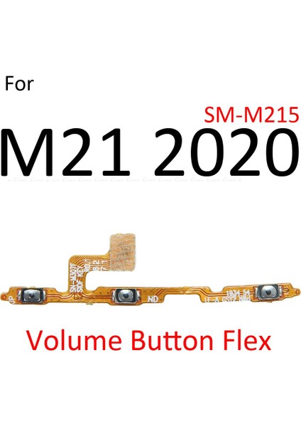 Güç Açma Kapama Düğmesi Ses Anahtarı Anahtar Kontrol Flex Kablo Şerit Samsung Galaxy M01 M11 M21 M31 M51 Onarım Bölümü (Yurt Dışından)