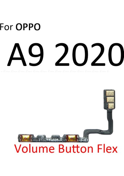 Güç Açık Kapalı Sessiz Anahtarı Kontrol Tuşu Ses Düğmesi Flex Kablo Oppo A93 Global A92 A91 A33 A31 A5 A9 2020 Yedek Parçalar (Yurt Dışından)
