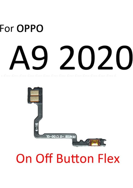 Güç Açık Kapalı Sessiz Anahtarı Kontrol Tuşu Ses Düğmesi Flex Kablo Oppo A93 Global A92 A91 A33 A31 A5 A9 2020 Yedek Parçalar (Yurt Dışından)