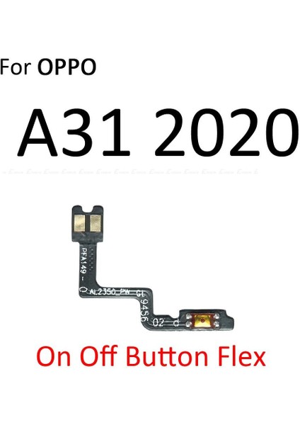 Güç Açık Kapalı Sessiz Anahtarı Kontrol Tuşu Ses Düğmesi Flex Kablo Oppo A93 Global A92 A91 A33 A31 A5 A9 2020 Yedek Parçalar (Yurt Dışından)
